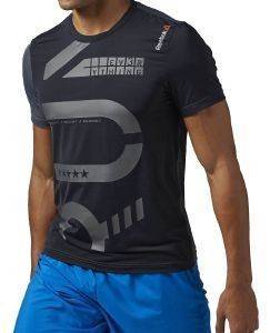 ΜΠΛΟΥΖΑ REEBOK ONES SERIES RUNNING S/S ACTIVCHILL TEE ΜΑΥΡΗ (L) ΜΠΛΟΥΖΑ REEBOK ONES SERIES RUNNING S/S ACTIVCHILL TEE ΜΑΥΡΗ (L)