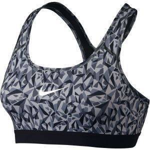 ΜΠΟΥΣΤΑΚΙ NIKE PRO CLASSIC FACET BRA ΓΚΡΙ (M) ΜΠΟΥΣΤΑΚΙ NIKE PRO CLASSIC FACET BRA ΓΚΡΙ (M)