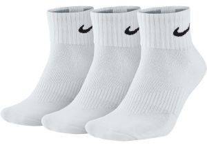  NIKE 3PPK COTTON CUSHION QUARTER  (38-42)