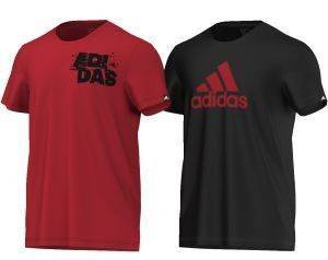  ADIDAS PERFORMANCE TWO-IN-ONE GRAPHIC TEES PACK / (XXL)