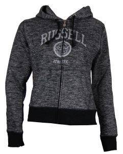  RUSSELL ZIP THROUGH HOODY SMALL LOGO  (S)