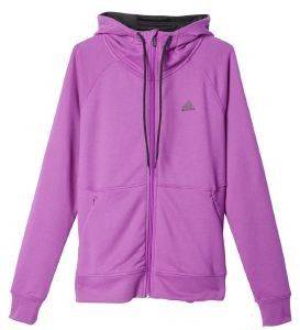 ΖΑΚΕΤΑ ADIDAS PERFORMANCE PRIME HOODIE ΜΩΒ (S) ΖΑΚΕΤΑ ADIDAS PERFORMANCE PRIME HOODIE ΜΩΒ (S)