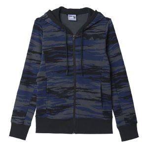 ������ ADIDAS PERFORMANCE ESSENTIALS ALLOVER PRINT HOODIE ����/���� (XL)