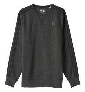 ������� ADIDAS PERFORMANCE ESSENTIALS 3-STRIPES CREW SWEATSHIRT ����� (L)