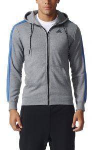  ADIDAS PERFORMANCE ESSENTIALS 3-STRIPES HOODIE / (S)