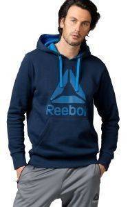 ������ REEBOK WORKOUT READY BIG LOGO COTTON POLY HOOD ���� ������ (M)