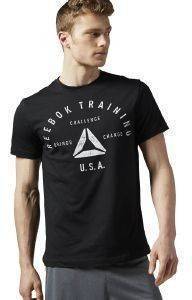 ΜΠΛΟΥΖΑ REEBOK STAMP GRAPHIC TEE ΜΑΥΡΗ (M) ΜΠΛΟΥΖΑ REEBOK STAMP GRAPHIC TEE ΜΑΥΡΗ (M)