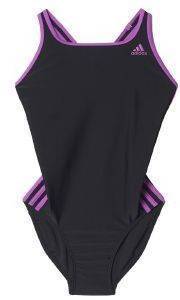 ΜΑΓΙΟ ADIDAS PERFORMANCE 3-STRIPES SWIMSUIT ΜΑΥΡΟ/ΜΩΒ (36) ΜΑΓΙΟ ADIDAS PERFORMANCE 3-STRIPES SWIMSUIT ΜΑΥΡΟ/ΜΩΒ (36)