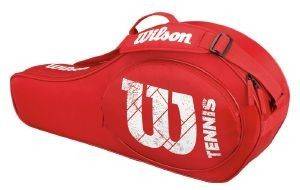 ΤΣΑΝΤΑ WILSON MATCH JUNIOR 3 PACK ΚΟΚΚΙΝΗ ΤΣΑΝΤΑ WILSON MATCH JUNIOR 3 PACK ΚΟΚΚΙΝΗ