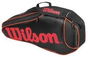 ΤΣΑΝΤΑ WILSON BURN TEAM TRIPLE ΜΑΥΡΗ ΤΣΑΝΤΑ WILSON BURN TEAM TRIPLE ΜΑΥΡΗ