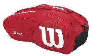  WILSON TEAM II RED COLLECTION 6 PACK 