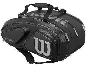 ΤΣΑΝΤΑ WILSON TOUR BLACK V 15 PACK ΜΑΥΡΗ ΤΣΑΝΤΑ WILSON TOUR BLACK V 15 PACK ΜΑΥΡΗ