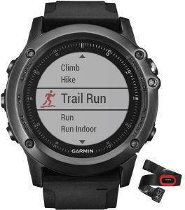  GARMIN FENIX 3 HR SAPPHIRE GRAY PERFORMER BUNDLE