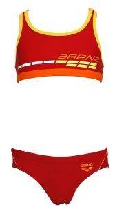 ΜΑΓΙΟ ARENA SUOMI JR TWO PIECES ΚΟΚΚΙΝΟ (140 CM) ΜΑΓΙΟ ARENA SUOMI JR TWO PIECES ΚΟΚΚΙΝΟ (140 CM)