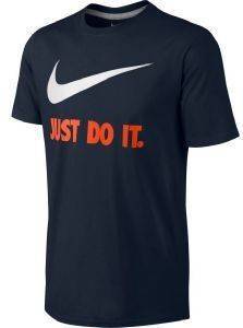 ΜΠΛΟΥΖΑ NIKE NEW JUST DO IT SWOOSH ΜΠΛΕ ΣΚΟΥΡΟ (L) ΜΠΛΟΥΖΑ NIKE NEW JUST DO IT SWOOSH ΜΠΛΕ ΣΚΟΥΡΟ (L)