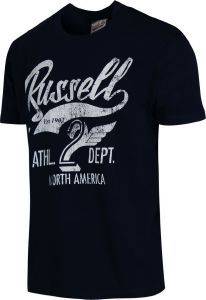 ΜΠΛΟΥΖΑ RUSSELL CREW NECK SCRIPTED ΜΠΛΕ ΣΚΟΥΡΟ (XXL) ΜΠΛΟΥΖΑ RUSSELL CREW NECK SCRIPTED ΜΠΛΕ ΣΚΟΥΡΟ (XXL)