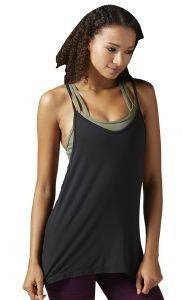 ΡΑΝΤΑΚΙ REEBOK STUDIO FAVORITES STRAPPY TANK ΜΑΥΡΟ (L) ΡΑΝΤΑΚΙ REEBOK STUDIO FAVORITES STRAPPY TANK ΜΑΥΡΟ (L)