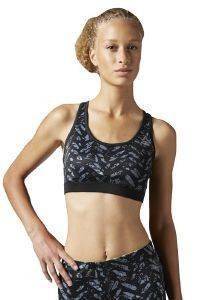 ΜΠΟΥΣΤΑΚΙ REEBOK RUNNING ESSENTIALS PRINTED BRA ΜΑΥΡΟ (S) ΜΠΟΥΣΤΑΚΙ REEBOK RUNNING ESSENTIALS PRINTED BRA ΜΑΥΡΟ (S)