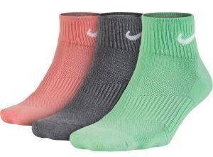 ΚΑΛΤΣΕΣ NIKE 3PPK COTTON CUSHION QUARTER ΡΟΖ/ΓΚΡΙ/ΠΡΑΣΙΝΕΣ (38-41) ΚΑΛΤΣΕΣ NIKE 3PPK COTTON CUSHION QUARTER ΡΟΖ/ΓΚΡΙ/ΠΡΑΣΙΝΕΣ (38-41)
