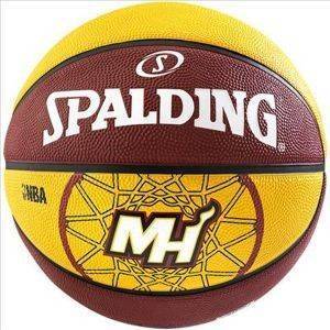 ΜΠΑΛΑ SPALDING MIAMI HEAT ΚΑΦΕ/ΚΙΤΡΙΝΗ (7) ΜΠΑΛΑ SPALDING MIAMI HEAT ΚΑΦΕ/ΚΙΤΡΙΝΗ (7)