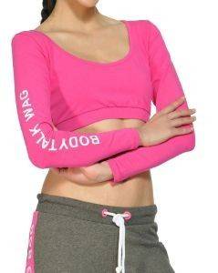 ΜΠΟΥΣΤΑΚΙ BODYTALK WAG CROP TOP ΦΟΥΞΙΑ (M) ΜΠΟΥΣΤΑΚΙ BODYTALK WAG CROP TOP ΦΟΥΞΙΑ (M)