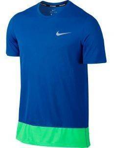 ΜΠΛΟΥΖΑ NIKE DRY RUNNING TOP ΜΠΛΕ ΡΟΥΑ/ΠΡΑΣΙΝΟ (XL) ΜΠΛΟΥΖΑ NIKE DRY RUNNING TOP ΜΠΛΕ ΡΟΥΑ/ΠΡΑΣΙΝΟ (XL)