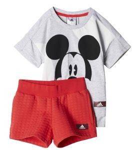 ΣΕΤ ΜΠΛΟΥΖΑ/ΣΟΡΤΣ ADIDAS PERFORMANCE MICKEY MOUSE MINI KIT ΓΚΡΙ/ΚΟΡΑΛΙ (104 CM) ΣΕΤ ΜΠΛΟΥΖΑ/ΣΟΡΤΣ ADIDAS PERFORMANCE MICKEY MOUSE MINI KIT ΓΚΡΙ/ΚΟΡΑΛΙ (104 CM)