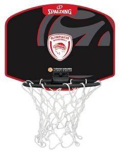 ΜΠΑΣΚΕΤΑΚΙ SPALDING EUROLEAGUE ΟΛΥΜΠΙΑΚΟΣ ΜΑΥΡΗ/ΚΟΚΚΙΝΗ ΜΠΑΣΚΕΤΑΚΙ SPALDING EUROLEAGUE ΟΛΥΜΠΙΑΚΟΣ ΜΑΥΡΗ/ΚΟΚΚΙΝΗ