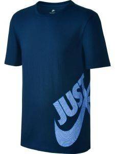 ΜΠΛΟΥΖΑ NIKE SPORTSWEAR SWOOSH JUST DO IT PRINT ΜΠΛΕ (S) ΜΠΛΟΥΖΑ NIKE SPORTSWEAR SWOOSH JUST DO IT PRINT ΜΠΛΕ (S)