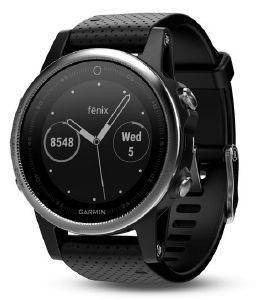 ΡΟΛΟΪ GARMIN FENIX 5S SILVER WITH BLACK BAND ΡΟΛΟΪ GARMIN FENIX 5S SILVER WITH BLACK BAND