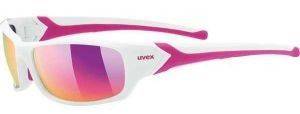 ΓΥΑΛΙΑ ΗΛΙΟΥ UVEX SPORTSTYLE 211 ΛΕΥΚΑ/ΡΟΖ ΓΥΑΛΙΑ ΗΛΙΟΥ UVEX SPORTSTYLE 211 ΛΕΥΚΑ/ΡΟΖ