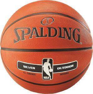 ΜΠΑΛΑ SPALDING NBA SILVER OUTDOOR ΠΟΡΤΟΚΑΛΙ (7) ΜΠΑΛΑ SPALDING NBA SILVER OUTDOOR ΠΟΡΤΟΚΑΛΙ (7)