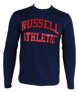  RUSSELL LS CREW NECK LOGO   (XL)