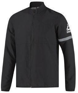 JACKET REEBOK RUNNING WOVEN ΜΑΥΡΟ (M) JACKET REEBOK RUNNING WOVEN ΜΑΥΡΟ (M)