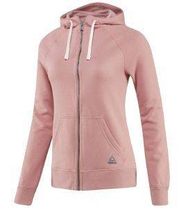  REEBOK ELEMENTS FLEECE FULL ZIP HOODIE  (L)