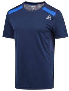 ΜΠΛΟΥΖΑ REEBOK WORKOUT TECH TOP ΜΠΛΕ ΣΚΟΥΡΟ (M) ΜΠΛΟΥΖΑ REEBOK WORKOUT TECH TOP ΜΠΛΕ ΣΚΟΥΡΟ (M)