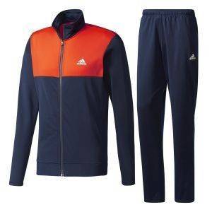 ΦΟΡΜΑ ADIDAS PERFORMANCE BACK-2-BASICS TRACK SUIT ΜΠΛΕ ΣΚΟΥΡΟ/ΠΟΡΤΟΚΑΛΙ (8) ΦΟΡΜΑ ADIDAS PERFORMANCE BACK-2-BASICS TRACK SUIT ΜΠΛΕ ΣΚΟΥΡΟ/ΠΟΡΤΟΚΑΛΙ (8)