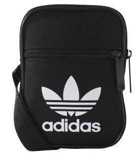 ΤΣΑΝΤΑΚΙ ADIDAS ORIGINALS TREFOIL FESTIVAL BAG ΜΑΥΡΟ ΤΣΑΝΤΑΚΙ ADIDAS ORIGINALS TREFOIL FESTIVAL BAG ΜΑΥΡΟ