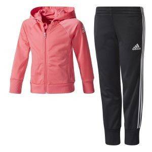 ΦΟΡΜΑ ADIDAS PERFORMANCE LITTLE GIRLS KNITTER TRACK SUIT ΡΟΖ/ΜΑΥΡΗ (122 CM) ΦΟΡΜΑ ADIDAS PERFORMANCE LITTLE GIRLS KNITTER TRACK SUIT ΡΟΖ/ΜΑΥΡΗ (122 CM)
