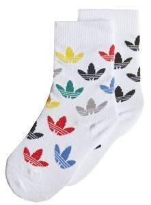   ADIDAS ORIGINALS TREFOIL CREW 2P  (35-38)