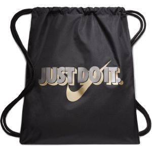 ΣΑΚΙΔΙΟ NIKE GRAPHIC GYM SACK ΜΑΥΡΟ/ΧΡΥΣΟ ΣΑΚΙΔΙΟ NIKE GRAPHIC GYM SACK ΜΑΥΡΟ/ΧΡΥΣΟ