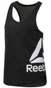 ΦΑΝΕΛΑΚΙ REEBOK WORKOUT READY MESH TANK ΜΑΥΡΟ (L) ΦΑΝΕΛΑΚΙ REEBOK WORKOUT READY MESH TANK ΜΑΥΡΟ (L)