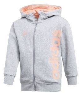 ΖΑΚΕΤΑ ADIDAS PERFORMANCE LITTLE KIDS FZ HOODIE ΓΚΡΙ (134 CM) ΖΑΚΕΤΑ ADIDAS PERFORMANCE LITTLE KIDS FZ HOODIE ΓΚΡΙ (134 CM)