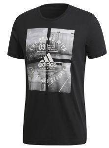ΜΠΛΟΥΖΑ ADIDAS PERFORMANCE ATHLETIC VIBE ΜΑΥΡΗ (L) ΜΠΛΟΥΖΑ ADIDAS PERFORMANCE ATHLETIC VIBE ΜΑΥΡΗ (L)