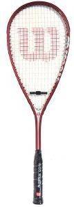 ΡΑΚΕΤΑ SQUASH WILSON TITANIUM SMASH ΚΟΚΚΙΝΗ/ΑΣΗΜΙ ΡΑΚΕΤΑ SQUASH WILSON TITANIUM SMASH ΚΟΚΚΙΝΗ/ΑΣΗΜΙ