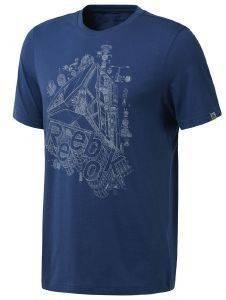 ΜΠΛΟΥΖΑ REEBOK TECH DELTA TEE ΜΠΛΕ (M) ΜΠΛΟΥΖΑ REEBOK TECH DELTA TEE ΜΠΛΕ (M)