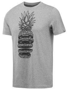 ΜΠΛΟΥΖΑ REEBOK PINEAPPLE WEIGHTS TEE ΓΚΡΙ (S) ΜΠΛΟΥΖΑ REEBOK PINEAPPLE WEIGHTS TEE ΓΚΡΙ (S)