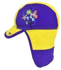 ΚΑΠΕΛΟ ARENA WATER TRIBE PANEL CAP ΚΙΤΡΙΝΟ/ΜΩΒ ΚΑΠΕΛΟ ARENA WATER TRIBE PANEL CAP ΚΙΤΡΙΝΟ/ΜΩΒ