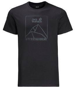 ΜΠΛΟΥΖΑ JACK WOLFSKIN PEAK TEE ΜΑΥΡΗ (M) ΜΠΛΟΥΖΑ JACK WOLFSKIN PEAK TEE ΜΑΥΡΗ (M)