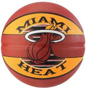 ΜΠΑΛΑ SPALDING MIAMI HEAT ΚΑΦΕ/ΚΙΤΡΙΝΗ (7) ΜΠΑΛΑ SPALDING MIAMI HEAT ΚΑΦΕ/ΚΙΤΡΙΝΗ (7)